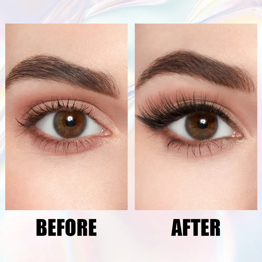 Wendy DIY Wimpernverlängerungs-Kit mit 240 dicken Wimpern Clustern, Kleber, Entferner und Pinzette